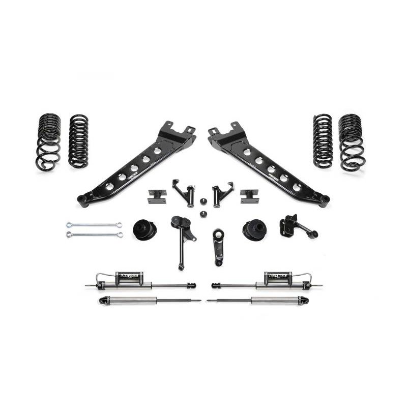 Fabtech 14-18 Ram 2500 4WD 5in Radius Arm Kit w/2.25 Dlss