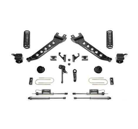 Fabtech 13-18 Ram 3500 4WD 7in Radius Arm Kit w/2.25 Dlss