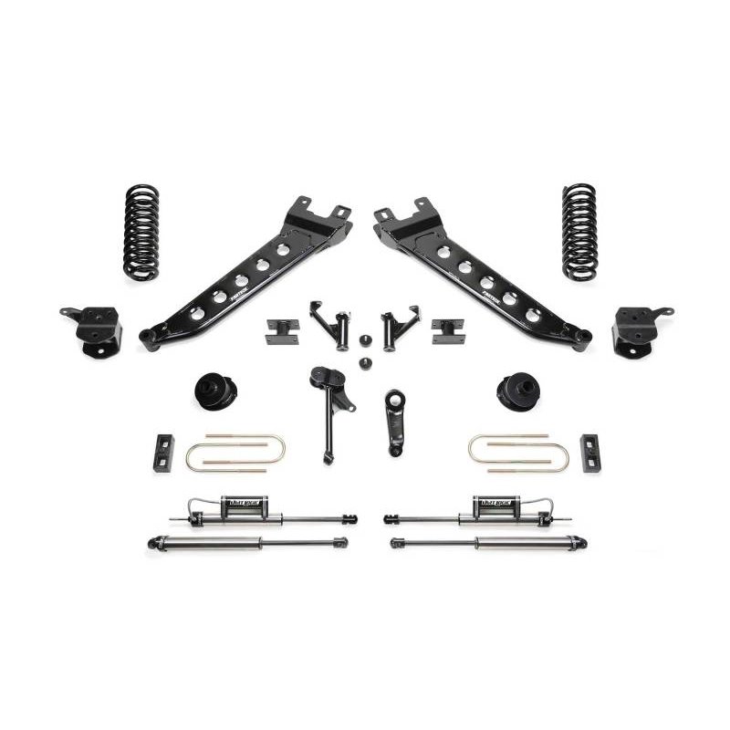 Fabtech 13-18 Ram 3500 4WD 7in Radius Arm Kit w/2.25 Dlss