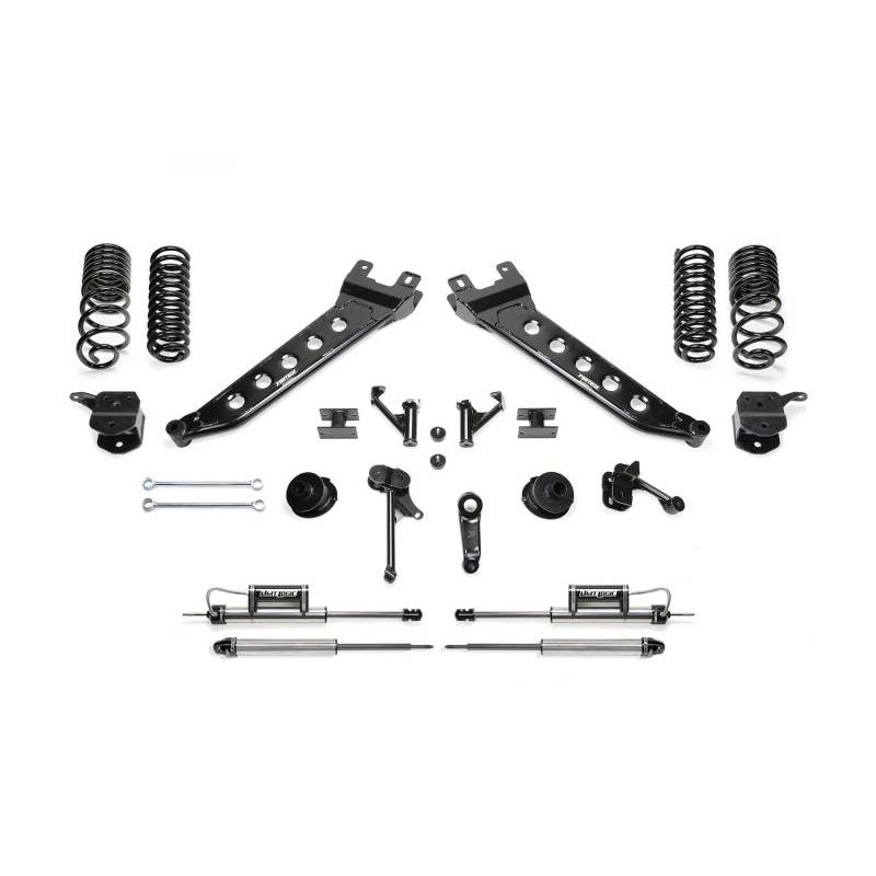 Fabtech 14-18 Ram 2500 4WD 7in Radius Arm Kit w/2.25 Dlss