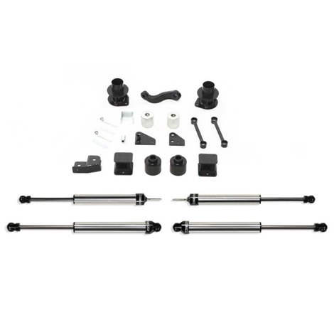 Fabtech 07-18 Jeep JK 4WD 3in Basic Sys w/Dlss Shks