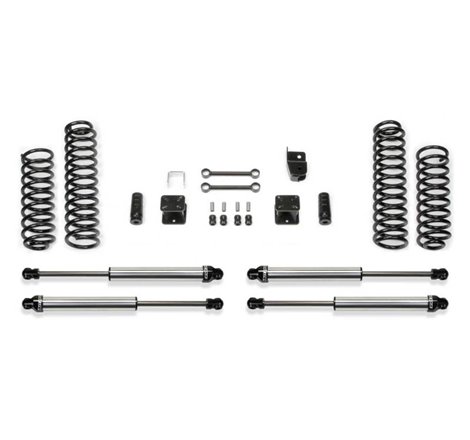 Fabtech 07-18 Jeep JK 4WD 4-Door 3in Sport System w/DL Shocks