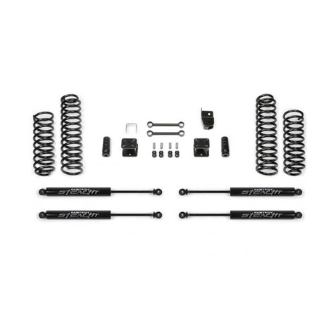 Fabtech 07-18 Jeep JK 4WD 4-Door 3in Sport System w/Stealth Shocks