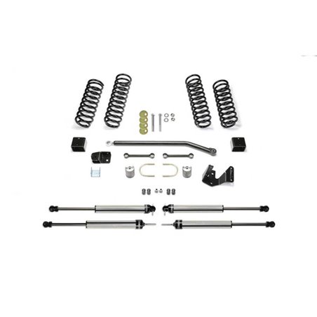 Fabtech 07-18 Jeep JK 4-Door 3in Sport Ii System w/Dlss Shks