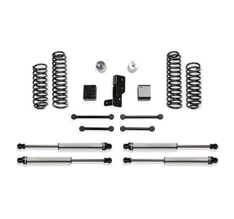 Fabtech 18-21 Jeep JL 4-Door 4WD 3in Sport System w/Dl Shks