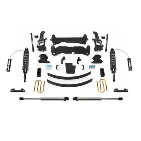 Fabtech 05-14 Toyota Tacoma 4WD/2WD 6 Lug Models 6in Perf Sys w/Dlss 2.5C/O Resi & Rr Dlss