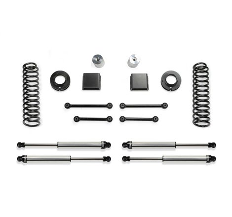 Fabtech 20-21 Jeep JT 4WD Gas 3in Sport System w/Dl Shks