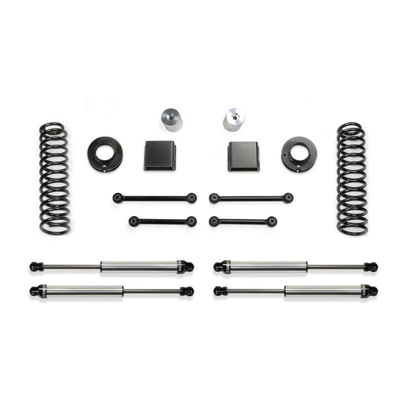 Fabtech 20-21 Jeep JT 4WD Gas 3in Sport System w/Dl Shks