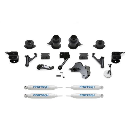 Fabtech 19-22 Ram 2500 4WD 5in Basic Kit w/Perf Shks