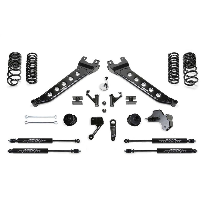 Fabtech 19-22 Ram 2500 4WD 5in Radius Arm Kit w/Stealth