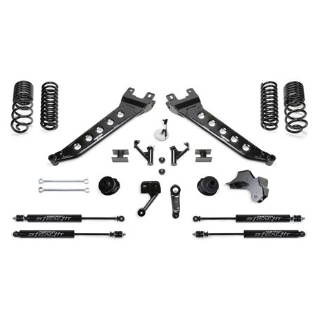 Fabtech 19-22 Ram 2500 4WD 5in Radius Arm Kit w/Stealth