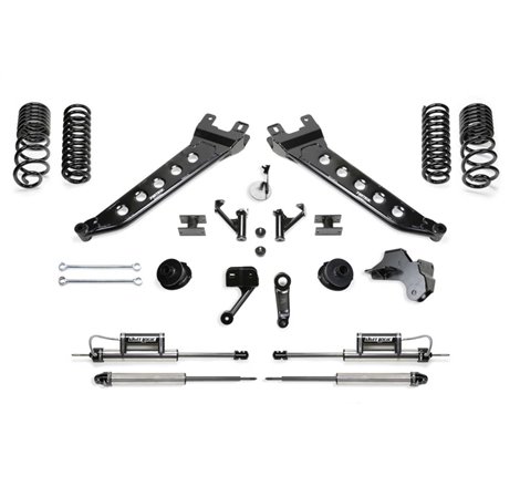 Fabtech 19-22 Ram 2500 4WD 5in Radius Arm Kit w/2.25 Dlss