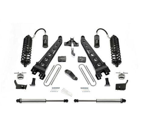 Fabtech 19-20 Ford F450/F550 4WD Diesel 6in Rad Arm Sys w/4.0 & 2.25Dl