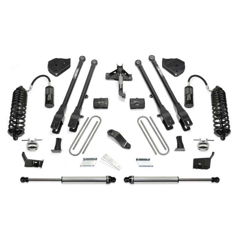 Fabtech 19-20 Ford F450/550 4WD Diesel 6in 4Link Sys w/4.0 & 2.25 Dl