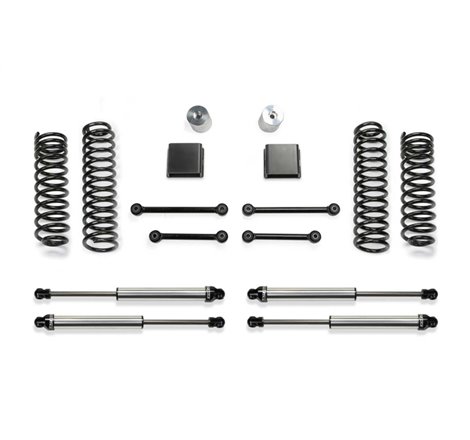 Fabtech 20-21 Jeep JT 4WD Gas 3in Sport Ii System w/Dl Shks