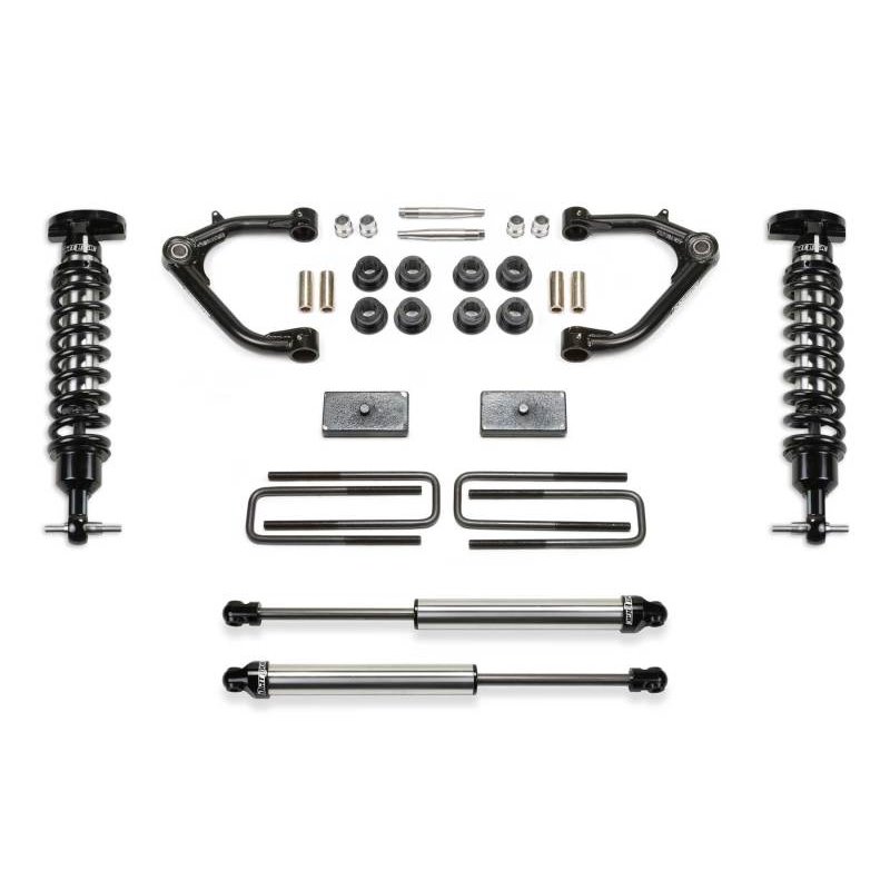 Fabtech 19-21 GM C/K1500 P/U 3in Uniball UCA Sys w/Dl 2.5 & 2.25