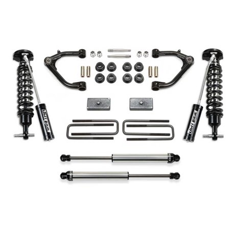 Fabtech 19-21 GM C/K1500P/U 3in Uniball UCA Sys w/Dl 2.5 Resi& 2.25