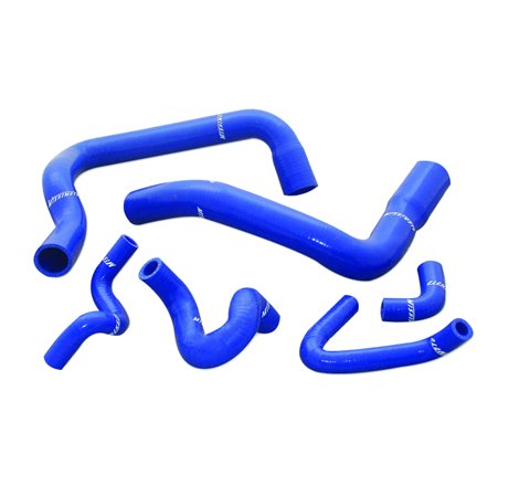 Mishimoto 86-93 Ford Mustang Blue Silicone Hose Kit