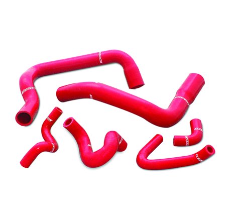 Mishimoto 86-93 Ford Mustang Red Silicone Hose Kit