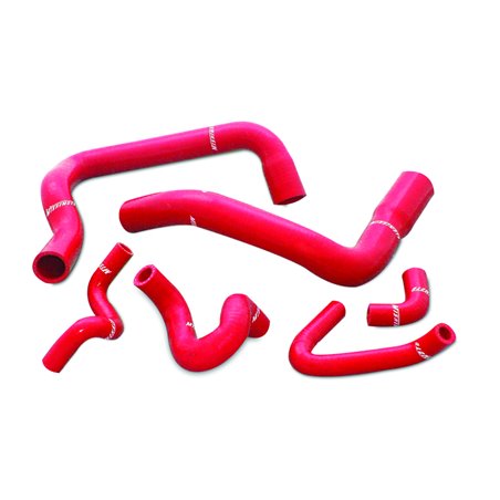 Mishimoto 86-93 Ford Mustang Red Silicone Hose Kit