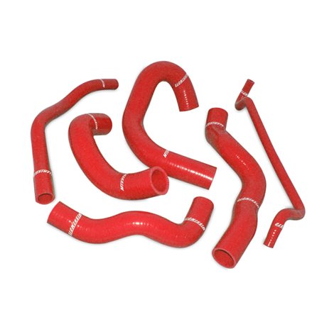 Mishimoto 05-06 Ford Mustang GT V8 / 05-10 GT500 Red Silicone Hose Kit