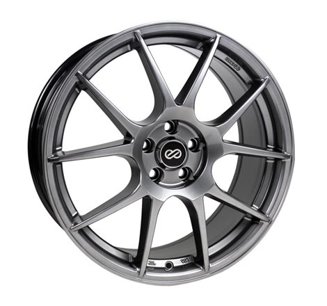 Enkei YS5 17x7.5 4x100 42mm Offset 72.6mm Bore Hyper Black Wheel