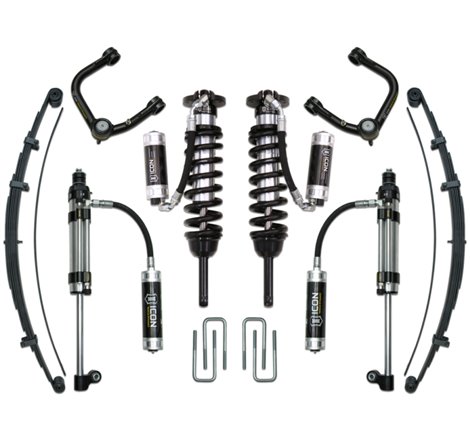 ICON 05-15 Toyota Tacoma 0-3.5in/16-17 Toyota Tacoma 0-2.75in Stg 10 Suspension System w/Tubular Uca