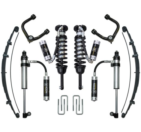 ICON 05-15 Toyota Tacoma 0-3.5in/16-17 Toyota Tacoma 0-2.75in Stg 8 Suspension System w/Tubular Uca