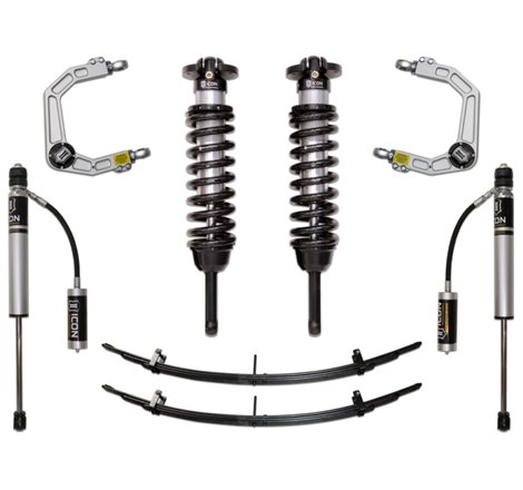 ICON 05-15 Toyota Tacoma 0-3.5in/2016+ Toyota Tacoma 0-2.75in Stg 3 Suspension System w/Billet Uca