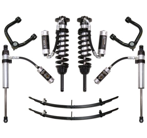 ICON 05-15 Toyota Tacoma 0-3.5in/2016+ Toyota Tacoma 0-2.75in Stg 6 Suspension System w/Tubular Uca