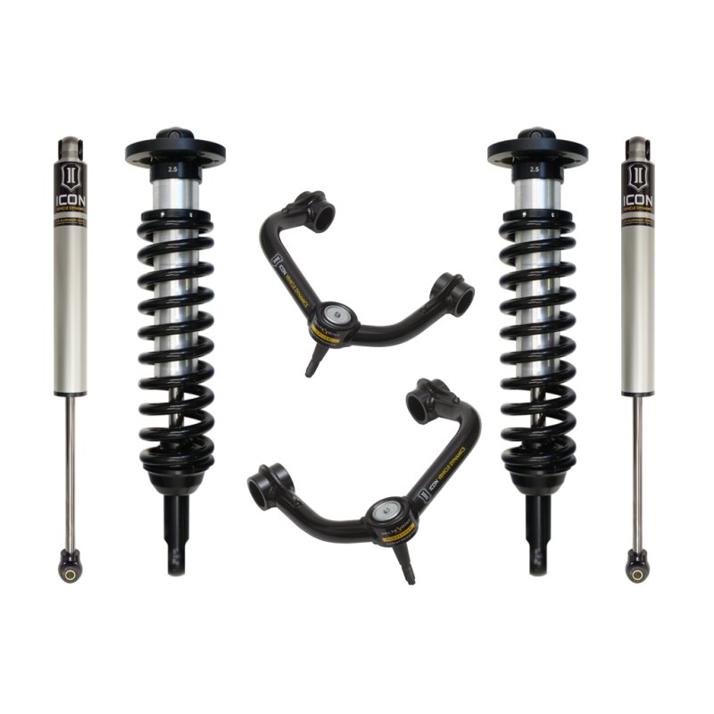 ICON 09-13 Ford F-150 4WD 0-2.63in Stage 2 Suspension System w/Tubular Uca