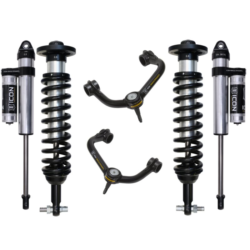 ICON 2015+ Ford F-150 4WD 0-2.63in Stage 3 Suspension System w/Tubular Uca