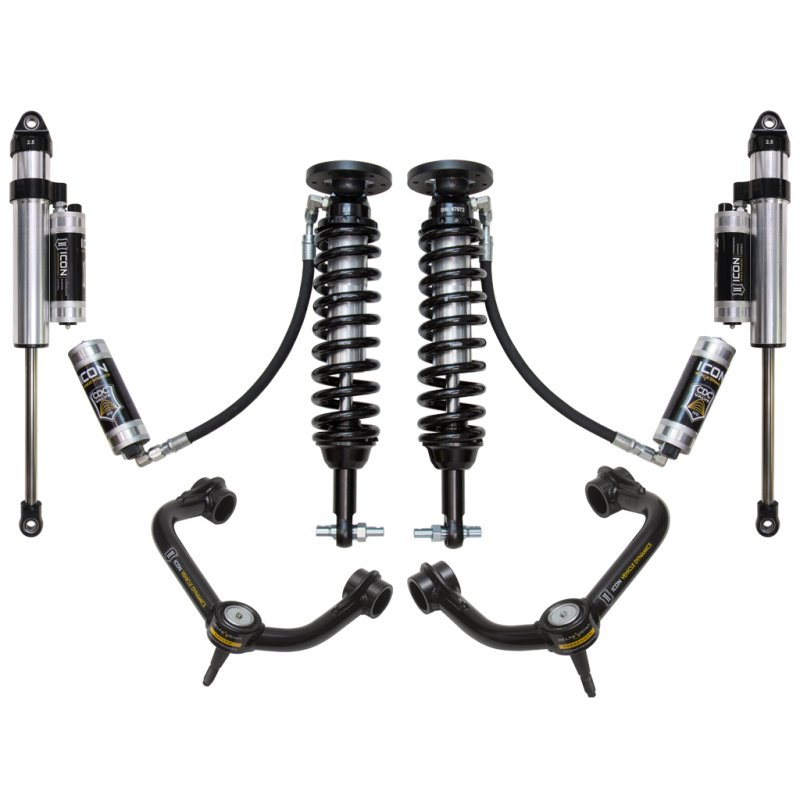 ICON 2015+ Ford F-150 2WD 1.75-3in Stage 5 Suspension System w/Tubular Uca