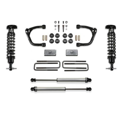 Fabtech 19-21 GM C/K1500 P/U Diesel 3in Uniball UCA Sys w/Dl 2.5 & 2.25