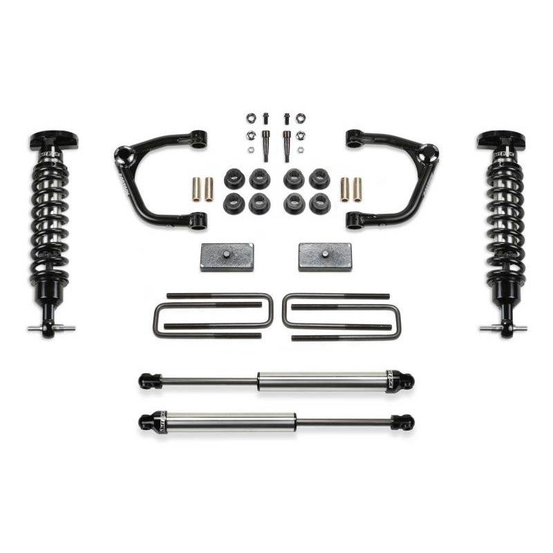 Fabtech 19-21 GM C/K1500 P/U Diesel 3in Uniball UCA Sys w/Dl 2.5 & 2.25