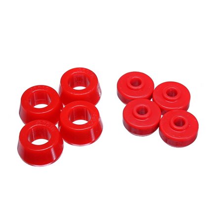 Energy Suspension 1996-2009 Toyota 4Runner Rear Shock Bushings (Red)