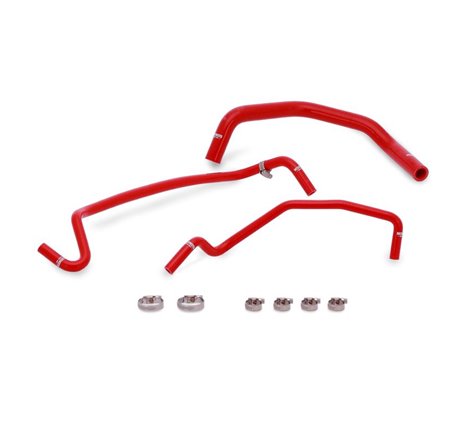 Mishimoto 15+ Ford Mustang GT Red Silicone Ancillary Hose Kit