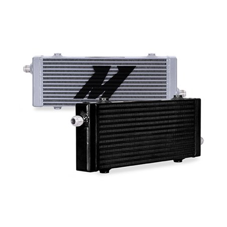 Mishimoto Universal Medium Bar and Plate Cross Flow Black Oil Cooler