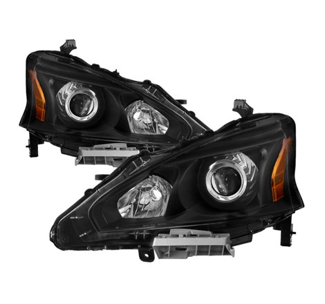 xTune Nissan Altima 13-15 4Dr OE Style Headlights - Black HD-JH-NA134D-AM-BK