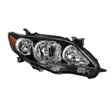 xTune Toyota Corolla 11-13 S XRS Passenger Side Headlights - OEM Right - Black HD-JH-TCO11-OE-BK-R