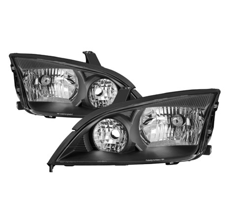 xTune Ford Focus 05-07 OEM Style Headlights - Black HD-JH-FFOC05-BK