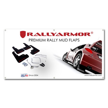 Rally Armor Vinyl Vendor Banner 3ft x 6ft