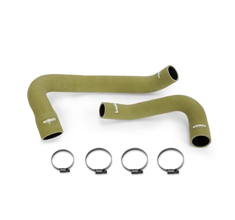 Mishimoto 07-11 Jeep Wrangler 6cyl Silicone Hose Kit Olive Drab