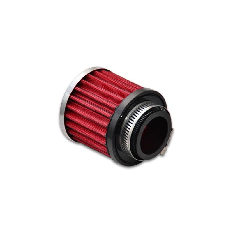 Vibrant Crankcase Breather Filter w/ Chrome Cap 1.5in 38mm Inlet ID