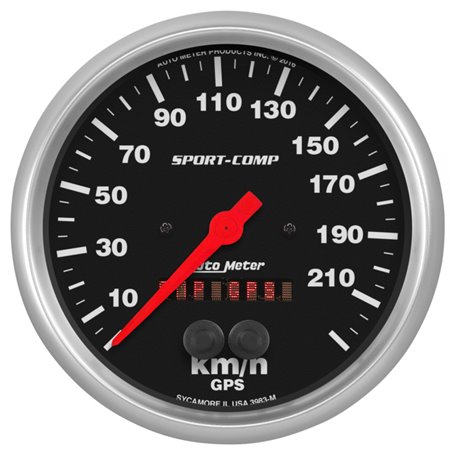 Autometer Sport-Comp GPS Speedometer 5in 225kmh