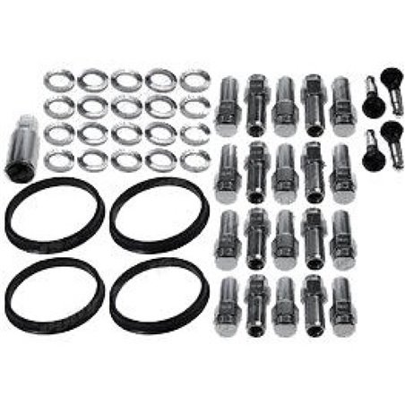 Race Star 1/2in Ford Open End Deluxe Lug Kit Direct Drilled - 20 PK