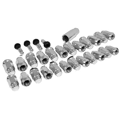 Race Star 14mmx1.50 Closed End Acorn Deluxe Lug Kit (3/4 Hex) - 24 PK