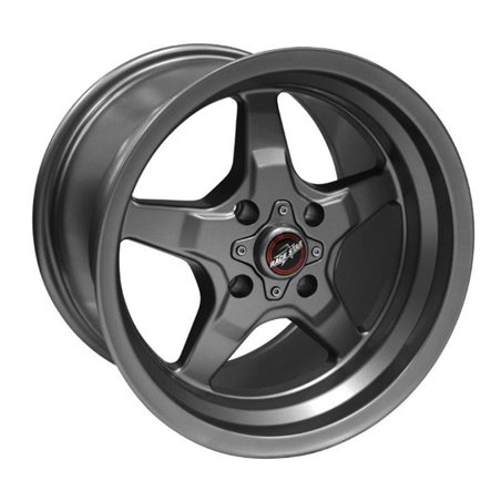 Race Star 91 Drag Star 15x10.00 4x108bc 6.50bs Direct Drill Met Gry Wheel