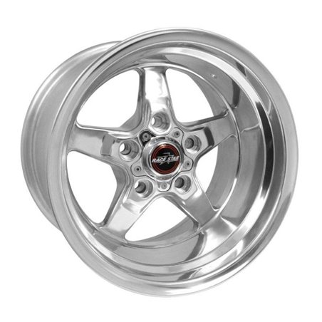 Race Star 92 Drag Star 15x10.00 5x4.75bc 4.50bs Direct Drill Polished Wheel