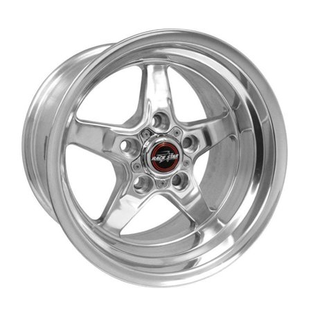 Race Star 92 Drag Star 15x10.00 5x115bc 6.25bs Direct Drill Polished Wheel